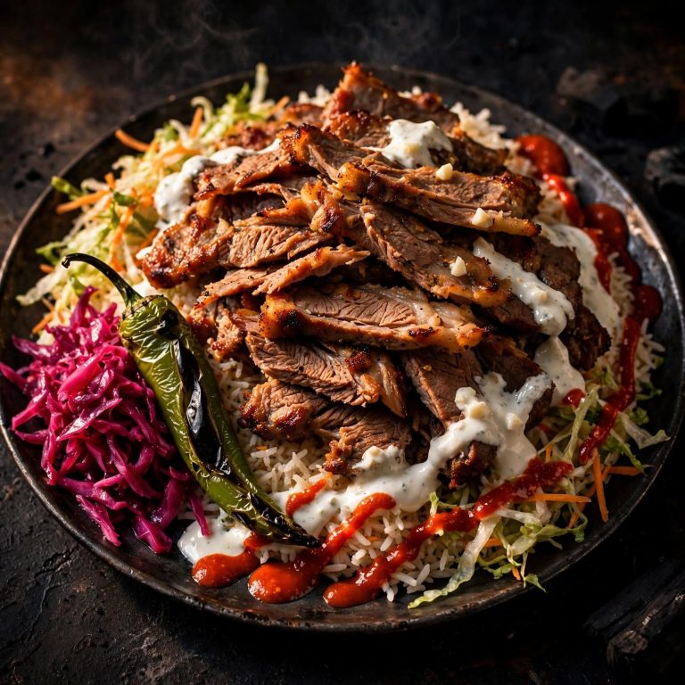 Lamb doner plate