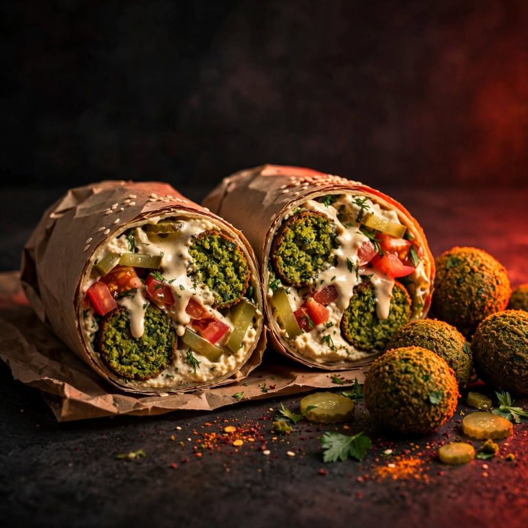 Falafel wrap